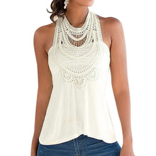Women Lace Vest Top Sleeveless Casual Blouse Tank Shirt T-Shirt Tops 1STL ELY