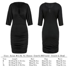 Women Short Sleeve Slim Bodycon Evening Party Mini Dress 1STL ELY