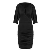 Women Short Sleeve Slim Bodycon Evening Party Mini Dress 1STL ELY