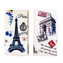 Women Wallet Long Smooth PU Leather Money Purse ID Credit Card Holder Coin Purses Clutch Money Bags Graffiti Embossed PU Holder ELY