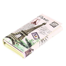 Women Wallet Long Smooth PU Leather Money Purse ID Credit Card Holder Coin Purses Clutch Money Bags Graffiti Embossed PU Holder ELY