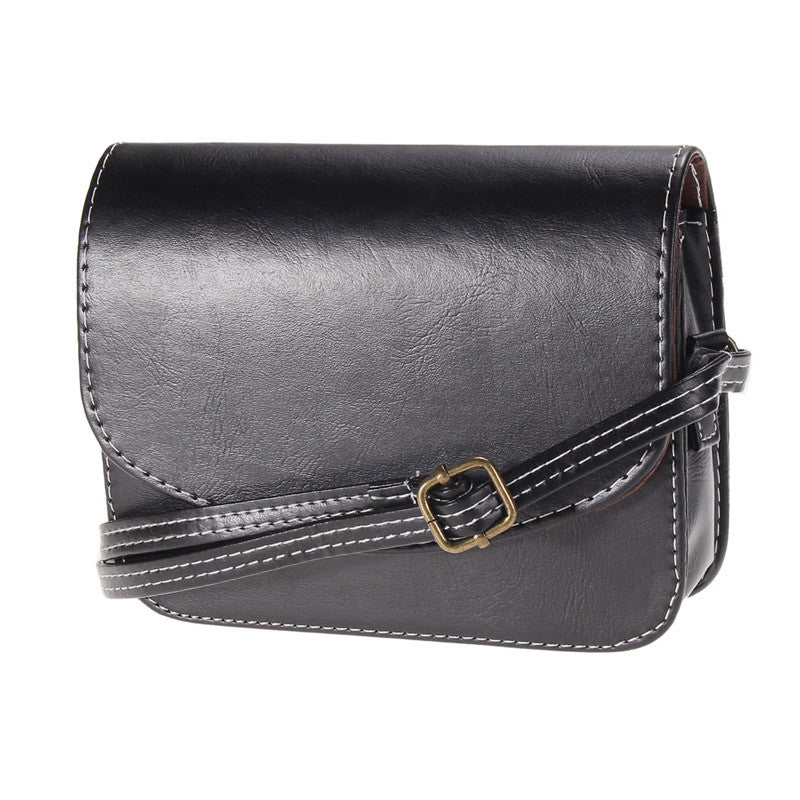 Women's Retro Hobo Messenger PU Leather Shoulder Bag Handbag ELY