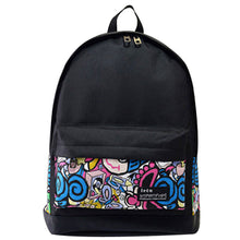 Womens Men Printing Backpack Bags Canvas Backpack Casual Laptop School Bag for Teenage Girls Women Backpacks Mochila ELY