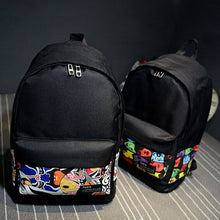 Womens Men Printing Backpack Bags Canvas Backpack Casual Laptop School Bag for Teenage Girls Women Backpacks Mochila ELY