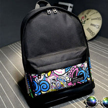 Womens Men Printing Backpack Bags Canvas Backpack Casual Laptop School Bag for Teenage Girls Women Backpacks Mochila ELY