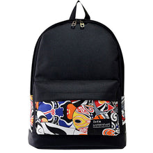 Womens Men Printing Backpack Bags Canvas Backpack Casual Laptop School Bag for Teenage Girls Women Backpacks Mochila ELY