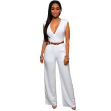 Womens V neck Bandage Bodycon Jumpsuit Romper Trousers Clubwear 1STL ELY