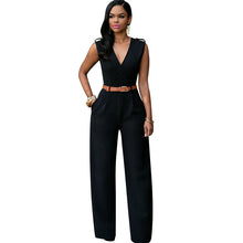Womens V neck Bandage Bodycon Jumpsuit Romper Trousers Clubwear 1STL ELY