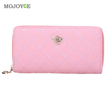 Womens Wallets and Purses Leather Wallet Long Card Holder Zipper Case Purse Handbag Wallet Women Luxury Brand Carteira Feminina ELY