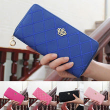 Womens Wallets and Purses Leather Wallet Long Card Holder Zipper Case Purse Handbag Wallet Women Luxury Brand Carteira Feminina ELY