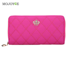Womens Wallets and Purses Leather Wallet Long Card Holder Zipper Case Purse Handbag Wallet Women Luxury Brand Carteira Feminina ELY