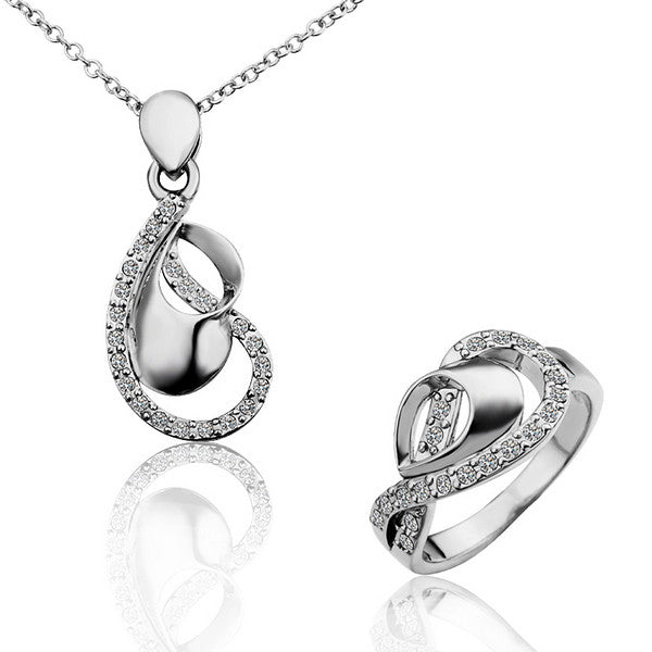 aliexpress 18k gold plated jewelry set Gift for her SMTPS23 ELY