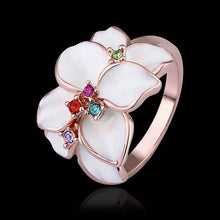aliexpress 18k gold plated rings Lotus prices in euros bijoux women 542 ELY