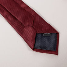 big Man Classic Striped Tie Jacquard Woven Silk Tie for Men's Business ELY