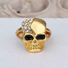 exo 18k gold plated rings gold domino men ring wedding jewelry 514 ELY