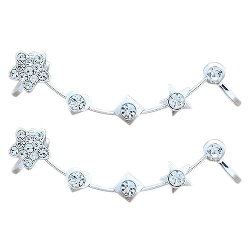 product Korea Soft Ear Stud Beautiful Star Ear Clip Earring Jewelry1STL ELY