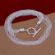 silver plated Chain 1 Line TO Necklaces Pendants Men jewelry 232 ELY