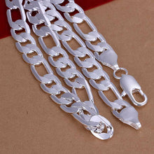 silver plated Chain 12M Three Jane Necklaces Pendants Men jewelry 196 ELY