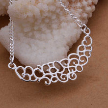 silver plated Chain Cloud Drop Necklaces Pendants Men jewelry 288 ELY