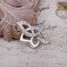 silver plated Chain Lotus Flower Necklaces Pendants Men jewelry 389 ELY