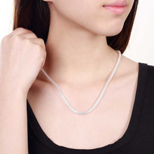 silver plated Chain Mesh TO Necklaces Pendants Men jewelry 87 ELY