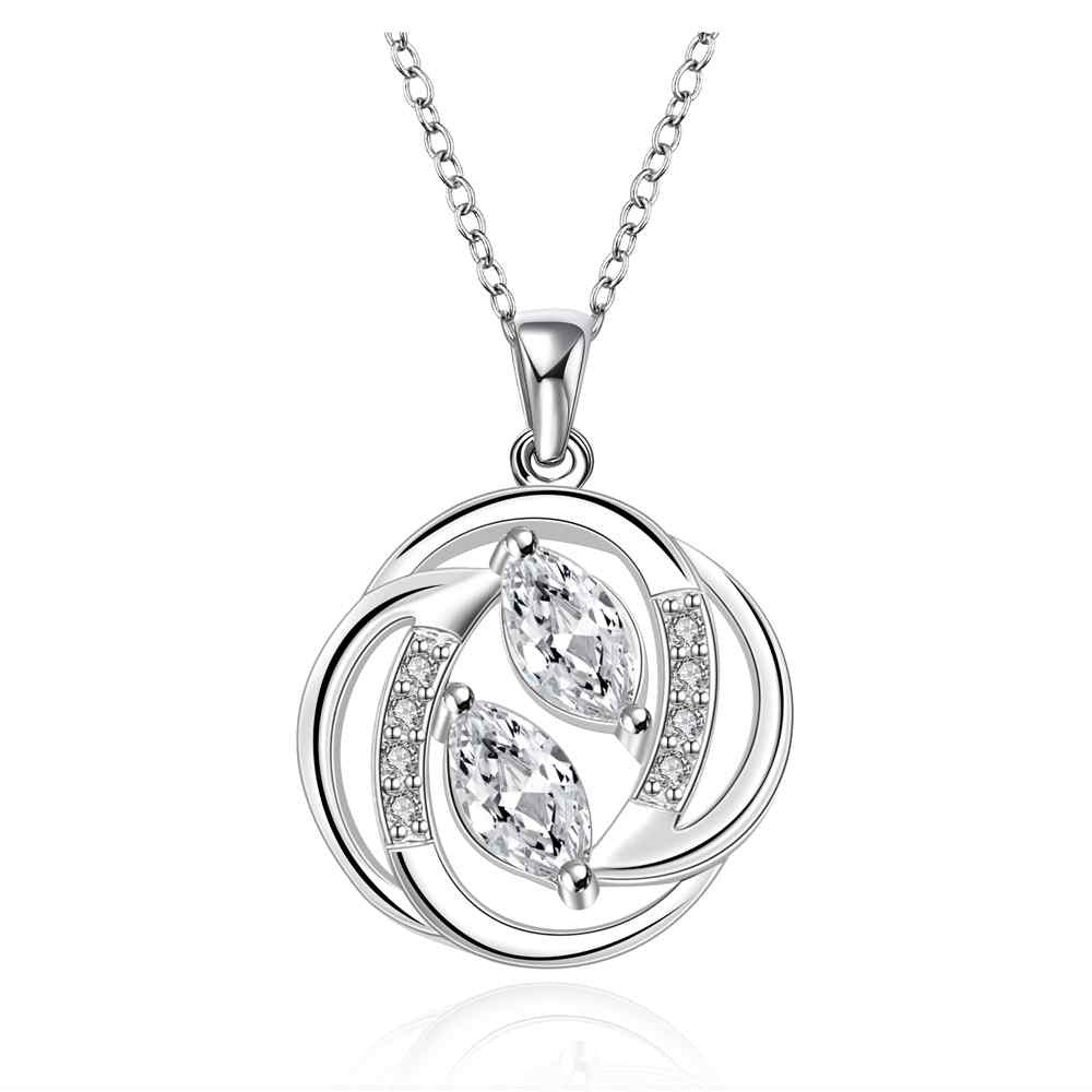 silver plated Chain time has gone Necklaces Pendants Men jewelry 657 ELY